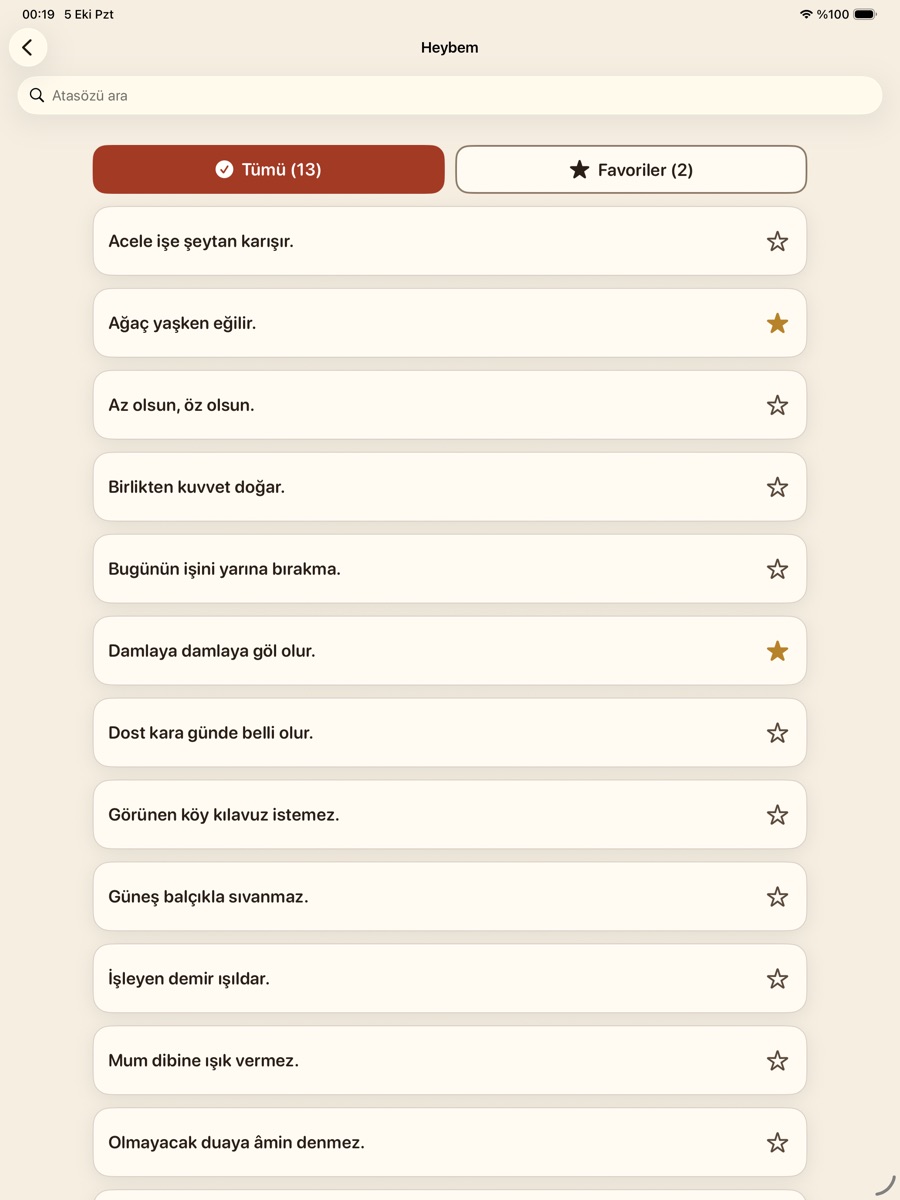 Söz Heybesi iPad 4